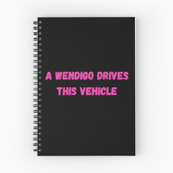 Item preview, A wendigo drives this vehicle - Funny scary designed and sold by LukjanovArt.
