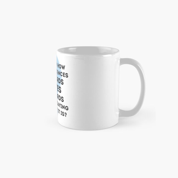 Word Palindrome Classic Mug