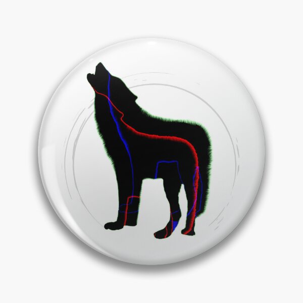 Artikelvorschau, Retro-Wolf entworfen und verkauft von Shesarebell.