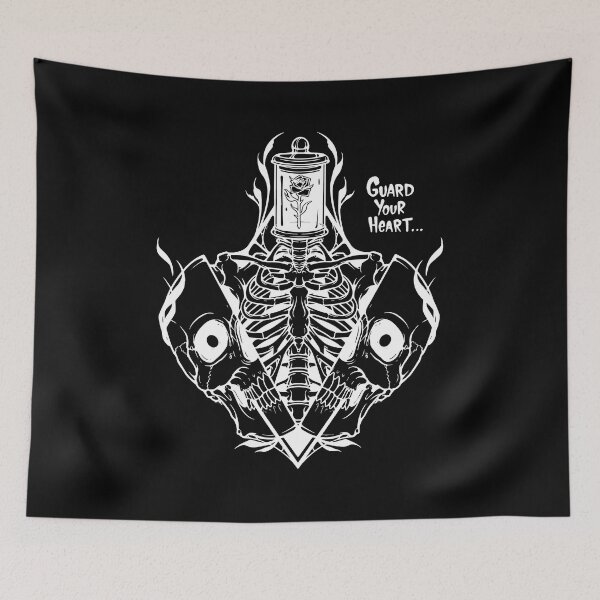 Item preview, Skull Guard Your Heart designed and sold by KingMasterStore.