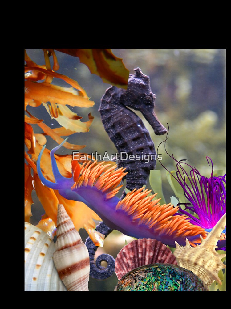 Colorful Digital Photo Collage Saltwater Fish Design Kids T-Shirt for Sale  by EarthArtDesigns