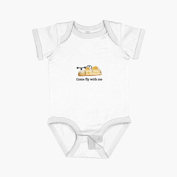 Fly Away Short Sleeve Baby One-Piece