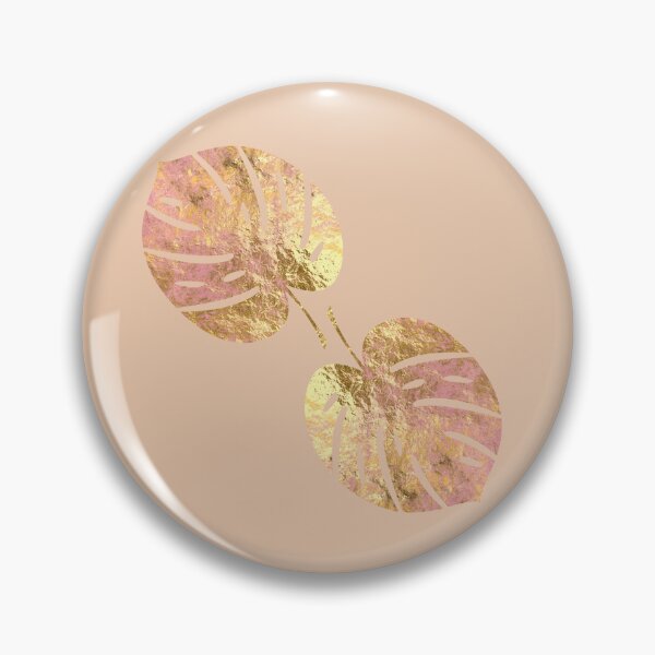 Item preview, Cordate Golden Light Coral Leaf designed and sold by LoloTrends.