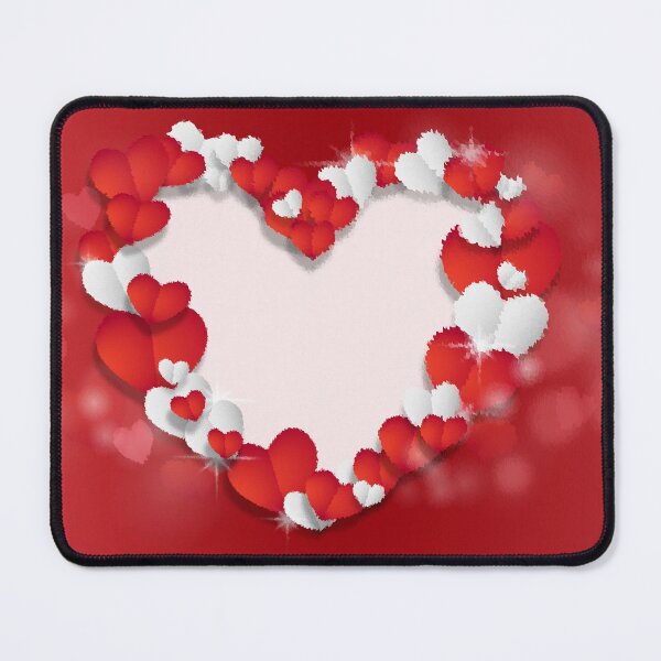 Item preview, Big Pink Hearts designed and sold by MathenaArt.