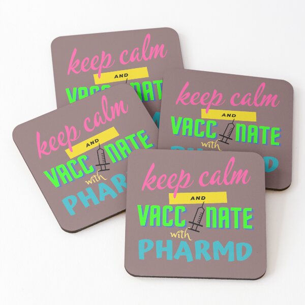 Item preview,  keep calm and vaccinate with pharmacist version2 designed and sold by vietmix.