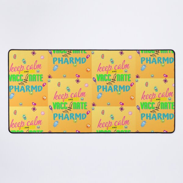 Item preview,  keep calm and vaccinate with pharmacist version2 designed and sold by vietmix.