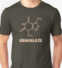 Scientific Chocolate Element Theobromine Molecule Unisex T-Shirt