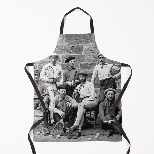 Item preview, Lawn Tennis Players Posing With Their Racquets - Circa 1900 designed and sold by warishellstore.