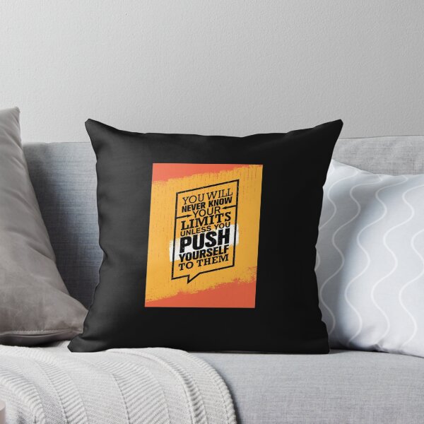 Item preview, You Will Never Know Your Limits Unless You PUSH Yourself to Them designed and sold by BKNation.