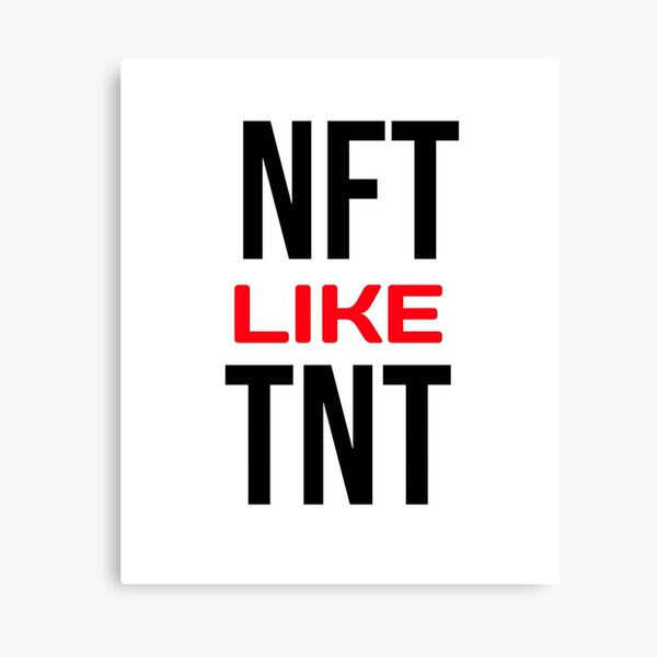 tnt canvas prints redbubble