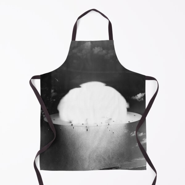 Item preview, Mushroom Cloud Near Ships - Operation Crossroads - Bikini Atoll 1946 designed and sold by warishellstore.