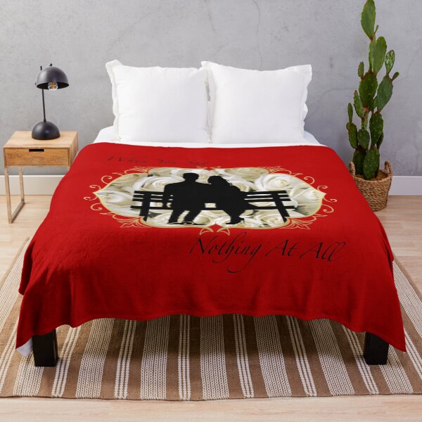 Item preview, When You Say Nothing At All (White Roses on Red) designed and sold by PawsitiveMum.
