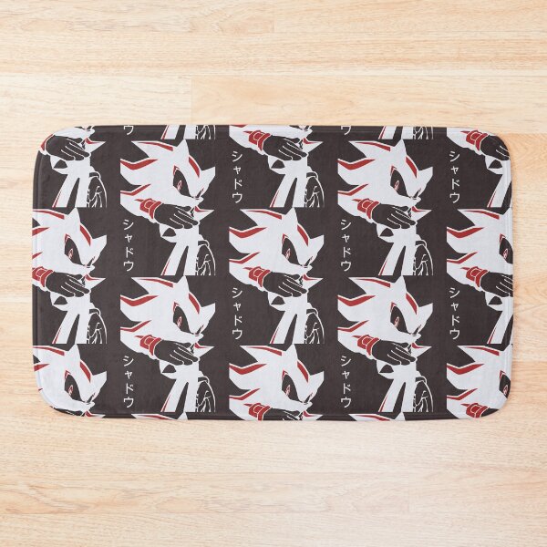 Item preview, Evil meme Shadow Hedgehog anime manga kanji style Background black designed and sold by discreetgeeks.