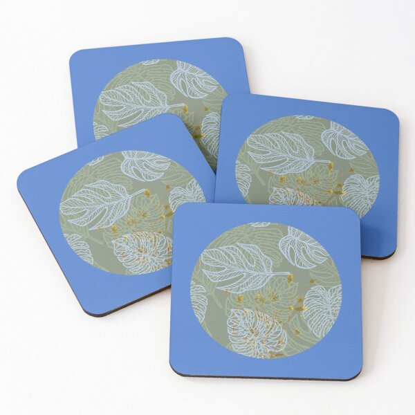 Item preview, Khaki Color Green Floral Pattern Abstract Aesthetic - Unique Khaki, Green Floral Abstract design  designed and sold by haRexia.