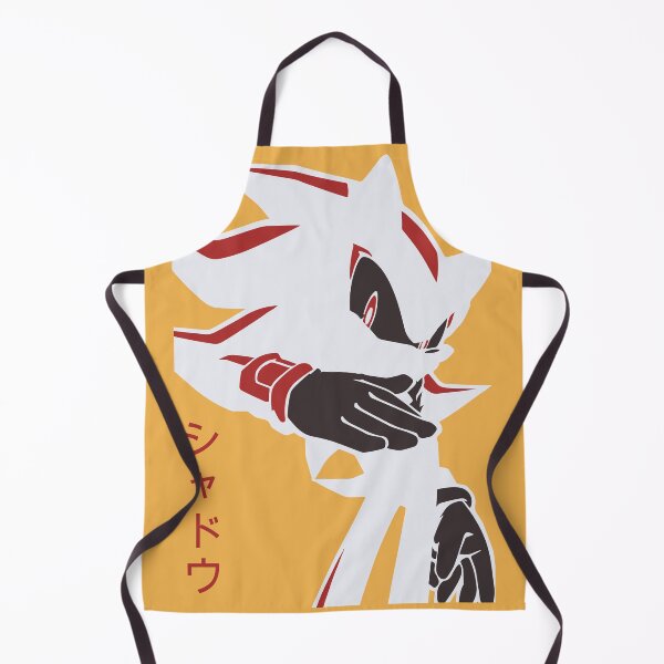 Item preview, Evil meme Shadow Hedgehog anime manga kanji style Background yellow designed and sold by discreetgeeks.