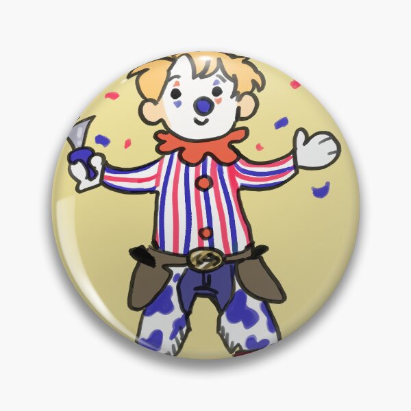 Item preview, rodeo clown designed and sold by Gremblim.