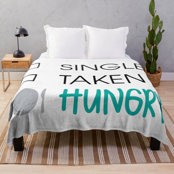 Item preview, Single Taken Hungry (Black) designed and sold by Arianna Khalil.