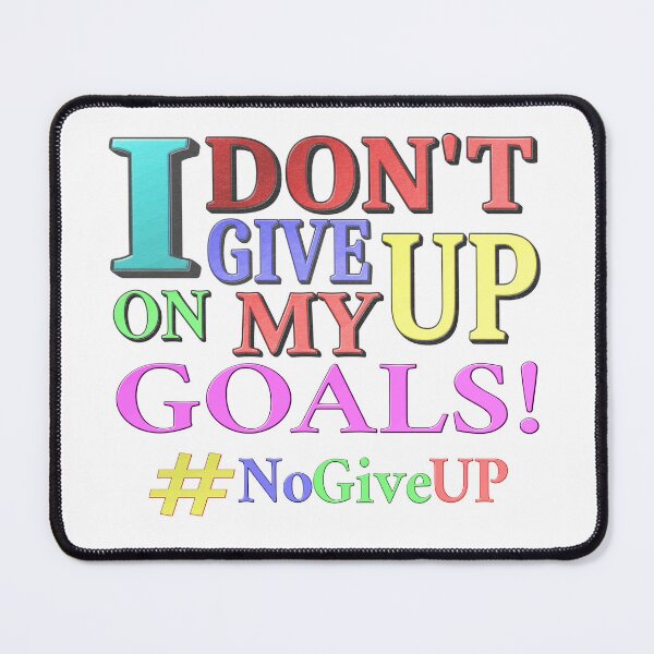 Item preview, "DON'T GIVE UP" Cute Design. Buy Now designed and sold by Health And Fitness Posts e-Store.