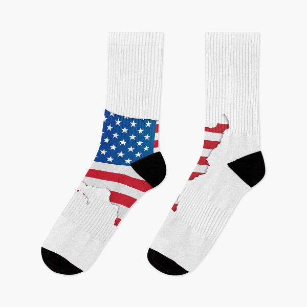 Item preview, United States of America Flag Map designed and sold by Angela Cini.