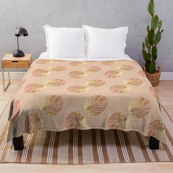 Item preview, Cordate Golden Light Coral Leaf designed and sold by LoloTrends.