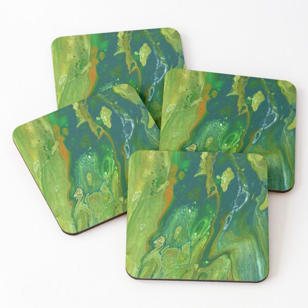 Item preview, Summer adventure Acrylic pour pattern designed and sold by Rina Arling.