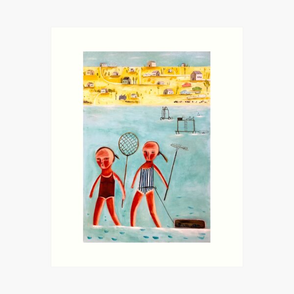 Item preview, Crabbing At Parham designed and sold by Kirsten Chambers.