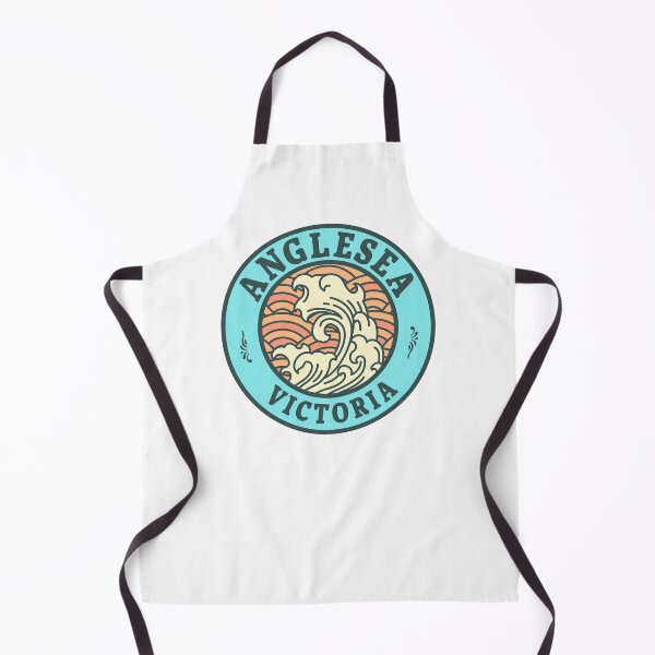Item preview, Anglesea Waves Retro Badge designed and sold by modeoftravel.