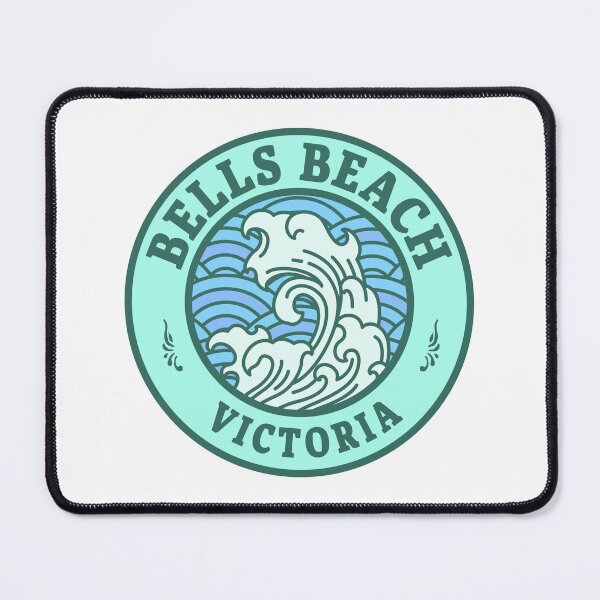 Item preview, Bells Beach Waves Retro Badge designed and sold by modeoftravel.