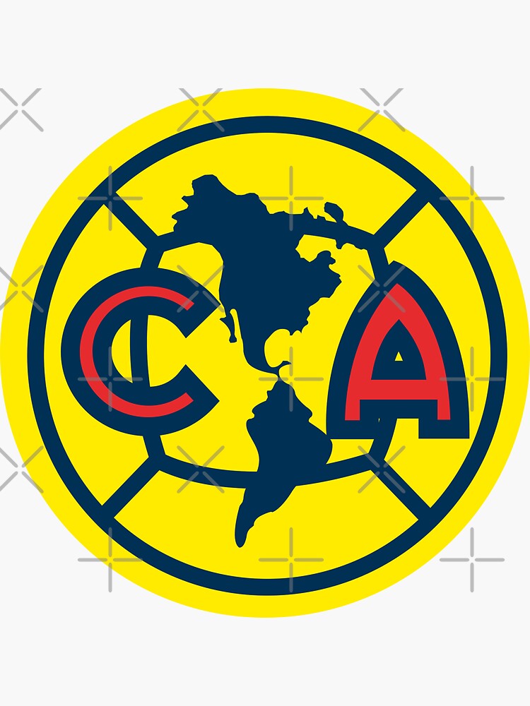 Club America Mexican Football Sports Fans Las Aguilas Sticker For Sale By El Patron Redbubble