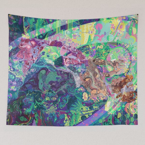 Item preview, Cheese Wizards' Mucha Collab (Lineless) designed and sold by amhart.