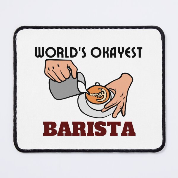 Item preview, Happy Barista Day designed and sold by theredsharp.