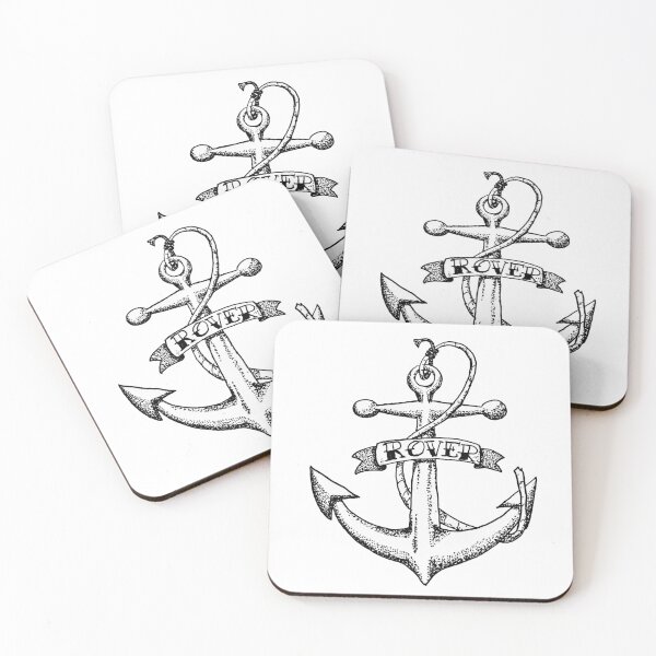 Item preview, Anchor Traditional Pirate Tattoo designed and sold by Beano Supremo.