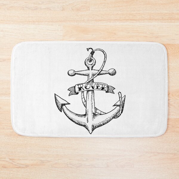 Item preview, Anchor Traditional Pirate Tattoo designed and sold by Beano Supremo.