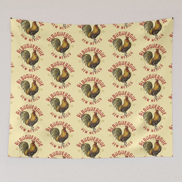 Item preview, Albuquerque New Mexico Vintage Rooster Design designed and sold by Futurebeachbum.