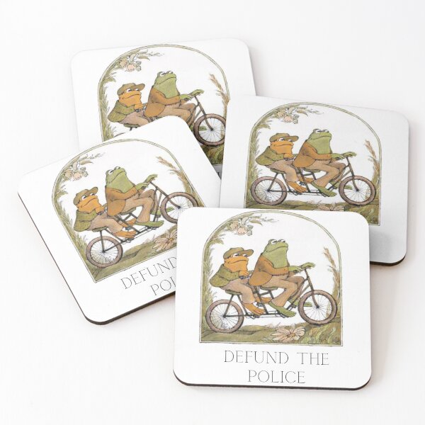 Item preview, Defund The Police Frog and Toad designed and sold by ResistanceCo.