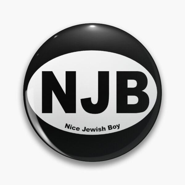 Item preview, NJB Nice Jewish Boy designed and sold by MadEDesigns.