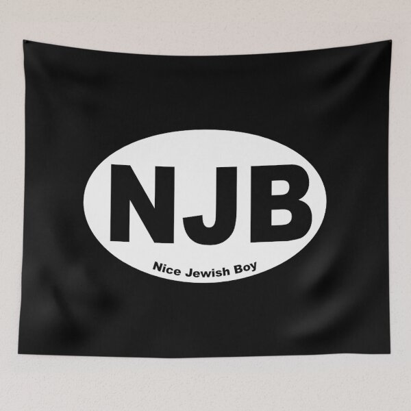 Item preview, NJB Nice Jewish Boy designed and sold by MadEDesigns.
