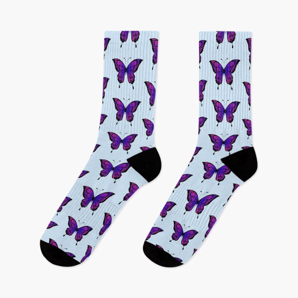 Item preview, Pink, Purple and Blue Butterfly | Subtle Bi Pride Print designed and sold by forkmuddies.