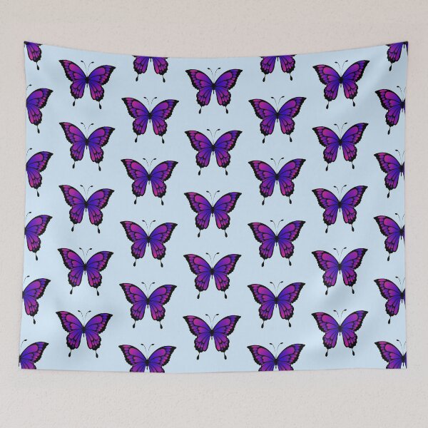 Item preview, Pink, Purple and Blue Butterfly | Subtle Bi Pride Print designed and sold by forkmuddies.