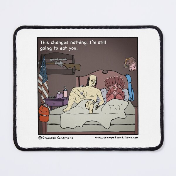 Item preview, Turkey Day Hookup designed and sold by Cramped Conditions.