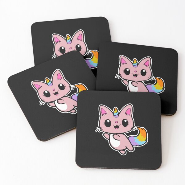 Item preview, Unicat, Unicorn Cat, Unicorn, Cat, Mythical, Magical, Cute, Caticorn designed and sold by KomsiStickers.