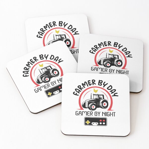 Item preview, Farmer By Day Gamer By Night Funny Farmer Gamer saying Cute Farming Gaming Gift  designed and sold by pedrored369.
