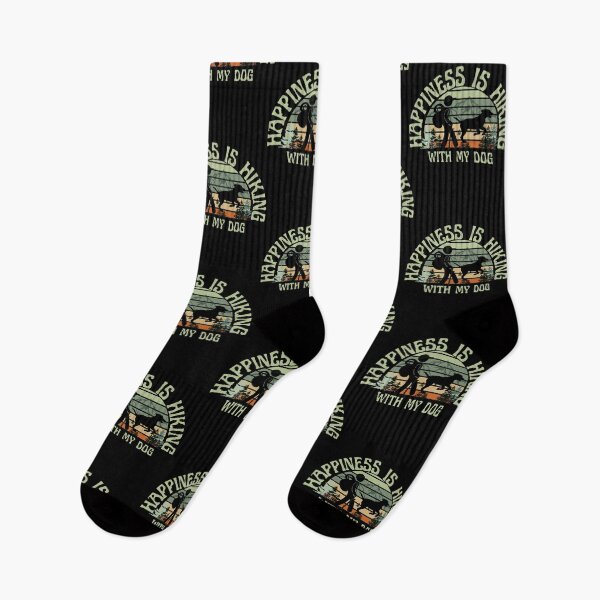 Item preview,  Happiness Is Hiking With My Dog Guy -Hiker designed and sold by Rally-Girl.