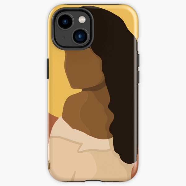 Imani - Black woman art print iPhone Tough Case