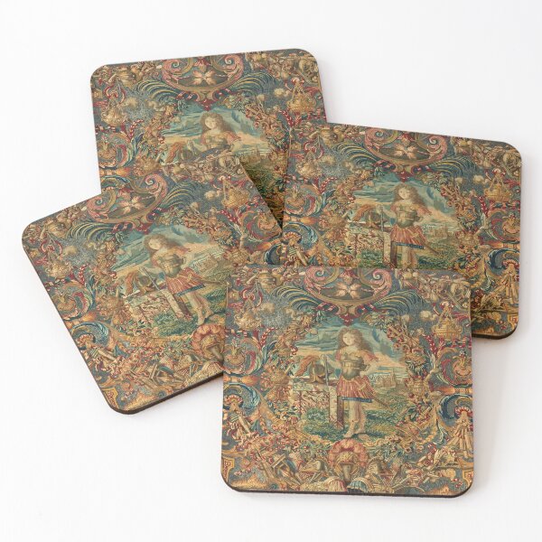 Item preview, Seasons and Elements Fire - Vintage 1683 French Artwork Reproduction  designed and sold by molamode.