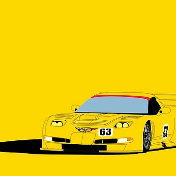 Artwork thumbnail, Corvette C5.R by Maxyenko