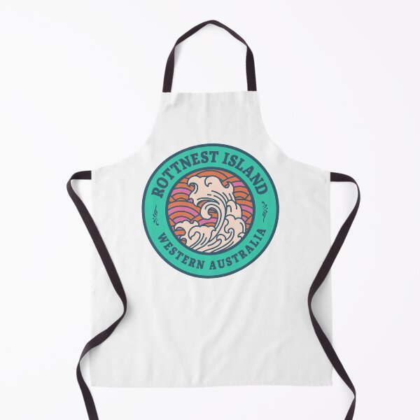 Item preview, Rottnest Island Waves Retro Badge designed and sold by modeoftravel.