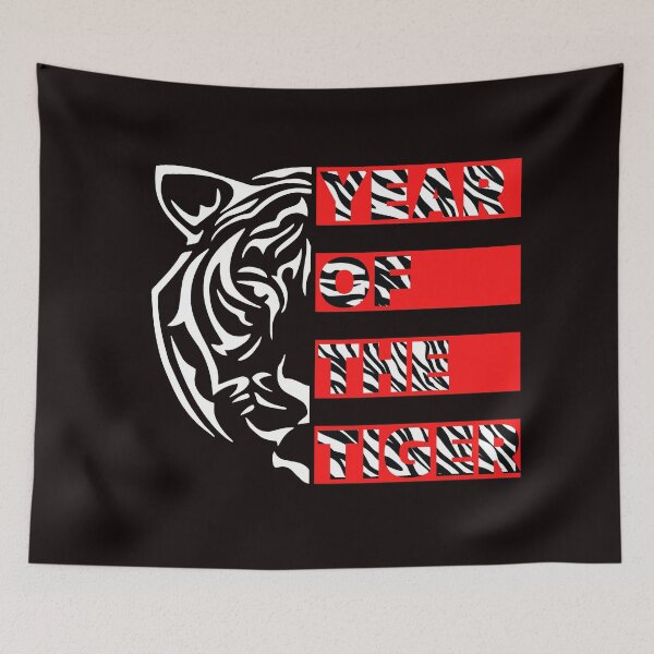 Item preview, YEAR OF THE TIGER designed and sold by Fitandstylish.