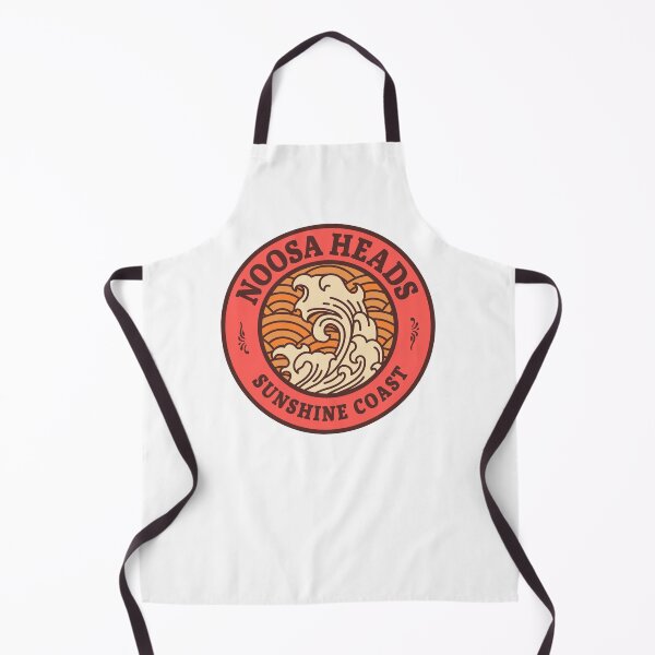 Item preview, Noosa Heads Waves Retro Badge designed and sold by modeoftravel.