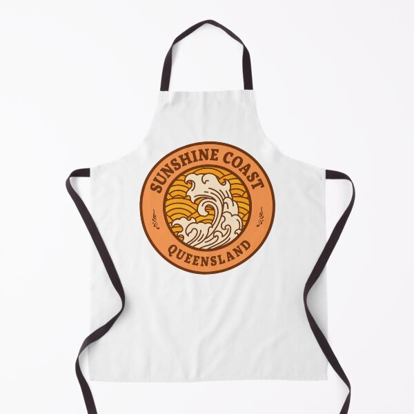 Item preview, Sunshine Coast Waves Retro Badge designed and sold by modeoftravel.